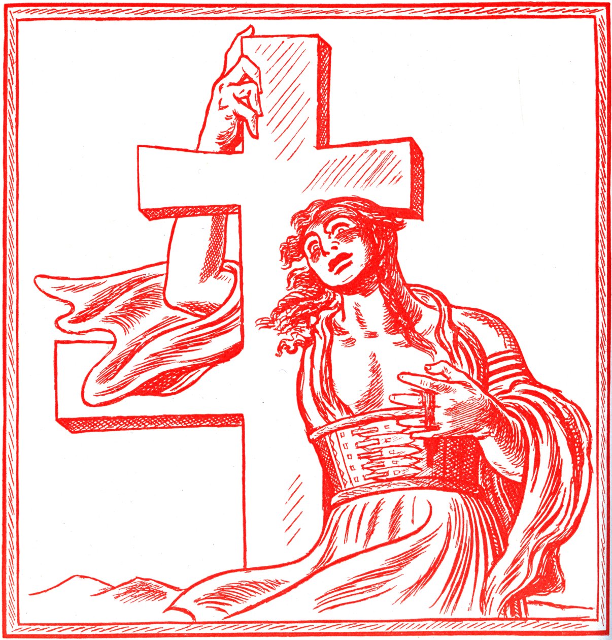 Słowacja - czeska karykatura autorstwa V.H. Brunner