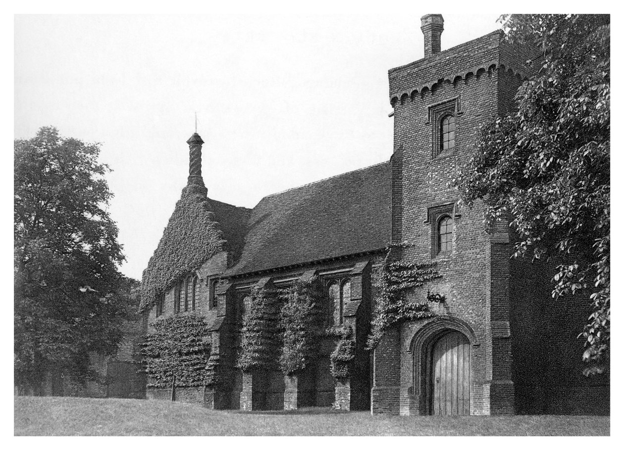 Stary dom Hatfieldów, Hertfordshire, 1896. autorstwa Valadon and Co Boussod