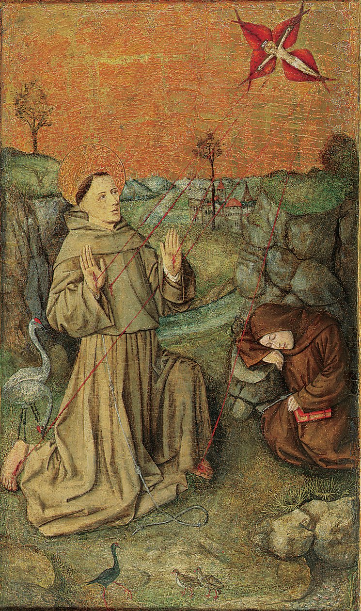 Stygmaty św. Franciszka, koniec XV w. autorstwa Valencian School