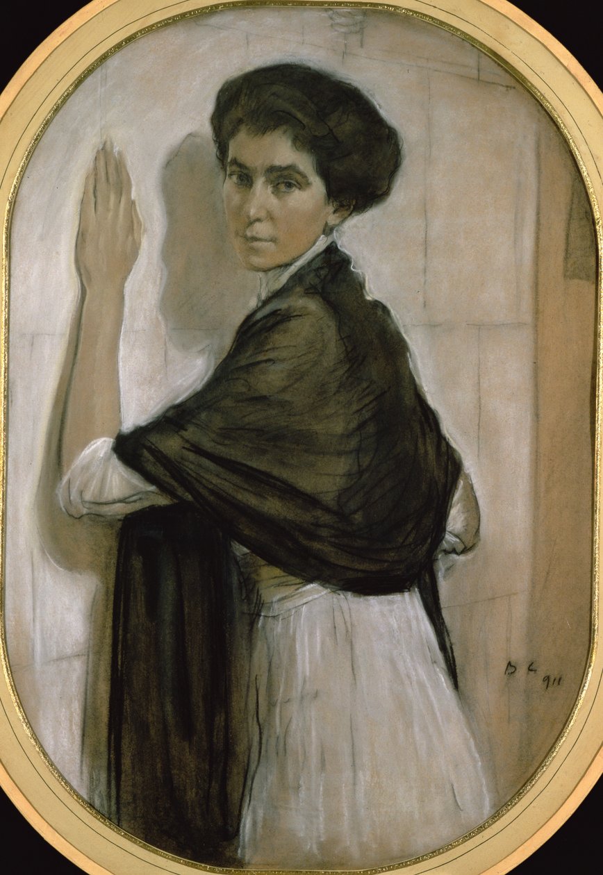 Portret hrabiny Olsufijew, 1911 autorstwa Valentin Aleksandrovich Serov