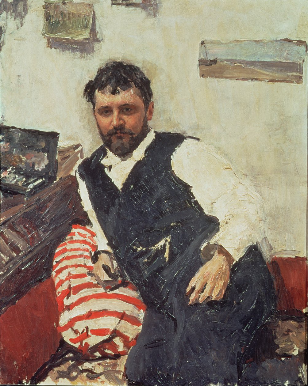Portret Konstantina Korowina (1861-1939), 1891 autorstwa Valentin Aleksandrovich Serov