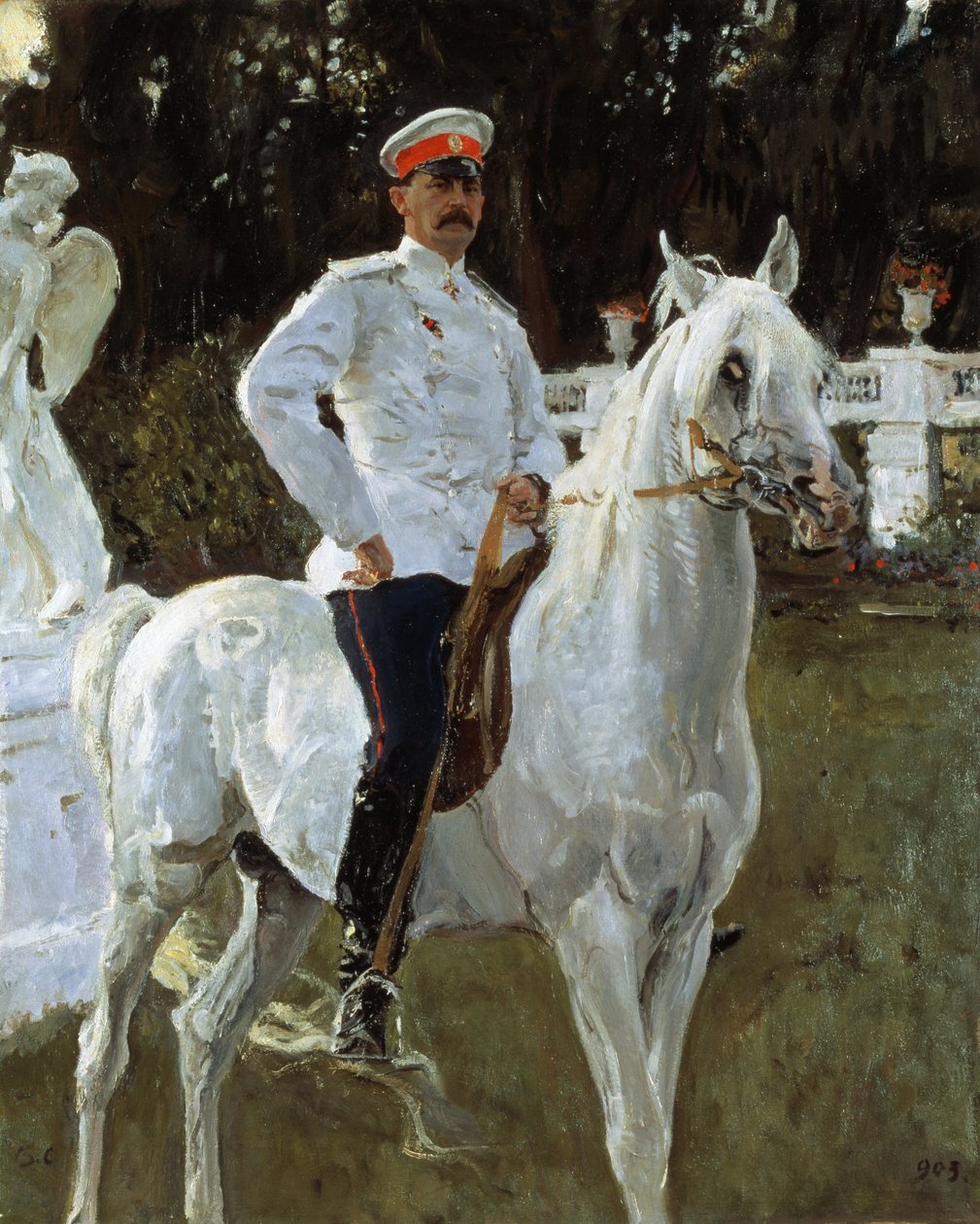 Portret księcia Feliksa Jussupowa (1887-1967) 1903 autorstwa Valentin Aleksandrovich Serov