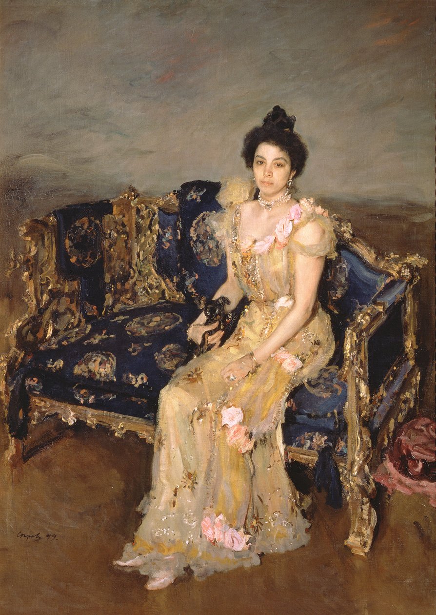 Portret Sofii Michajłownej Botkiny, 1899 autorstwa Valentin Aleksandrovich Serov
