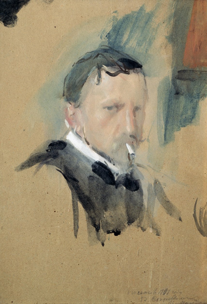 Autoportret, 1901 autorstwa Valentin Aleksandrovich Serov