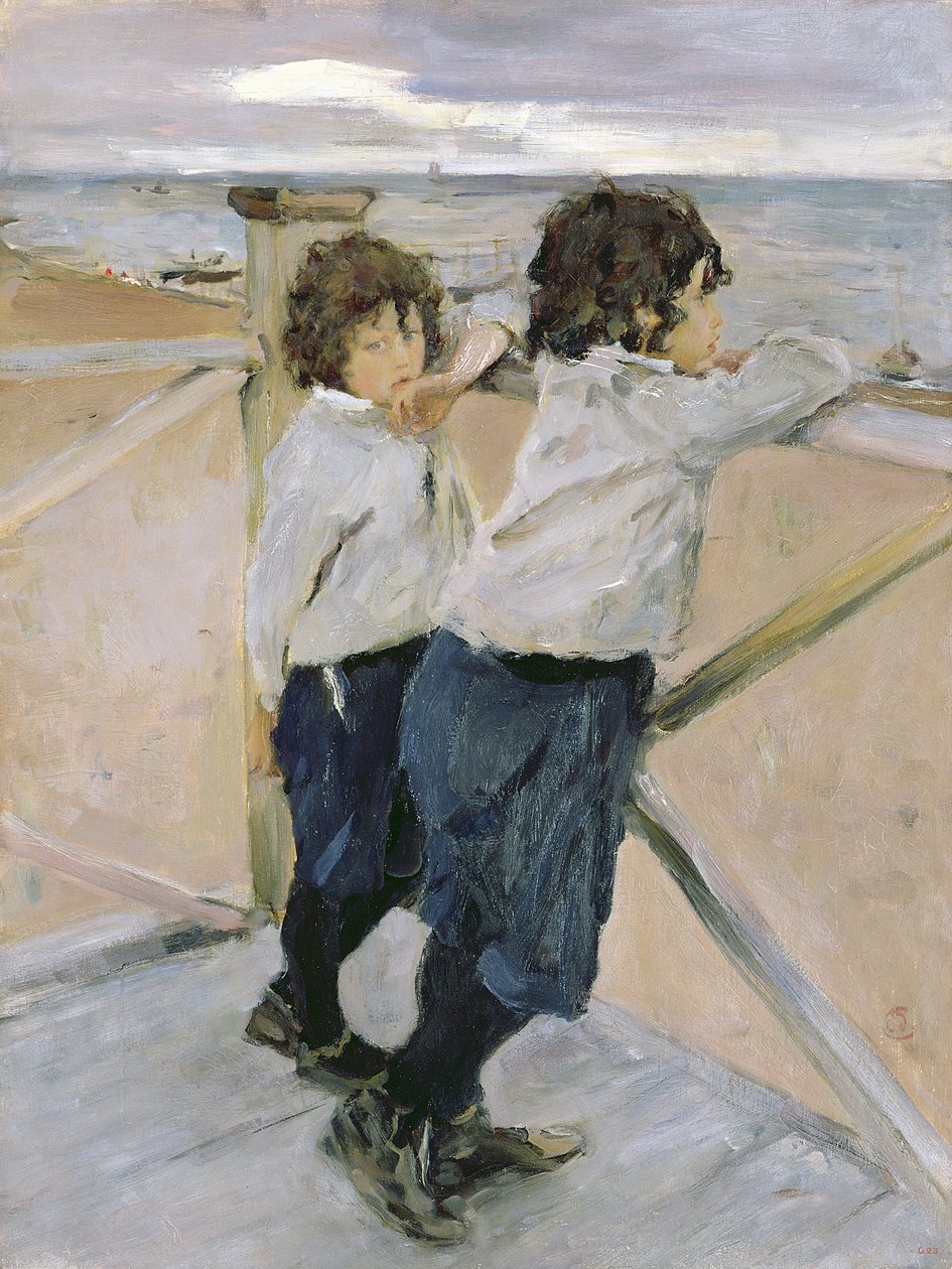 Dwóch chłopców, 1899 autorstwa Valentin Aleksandrovich Serov