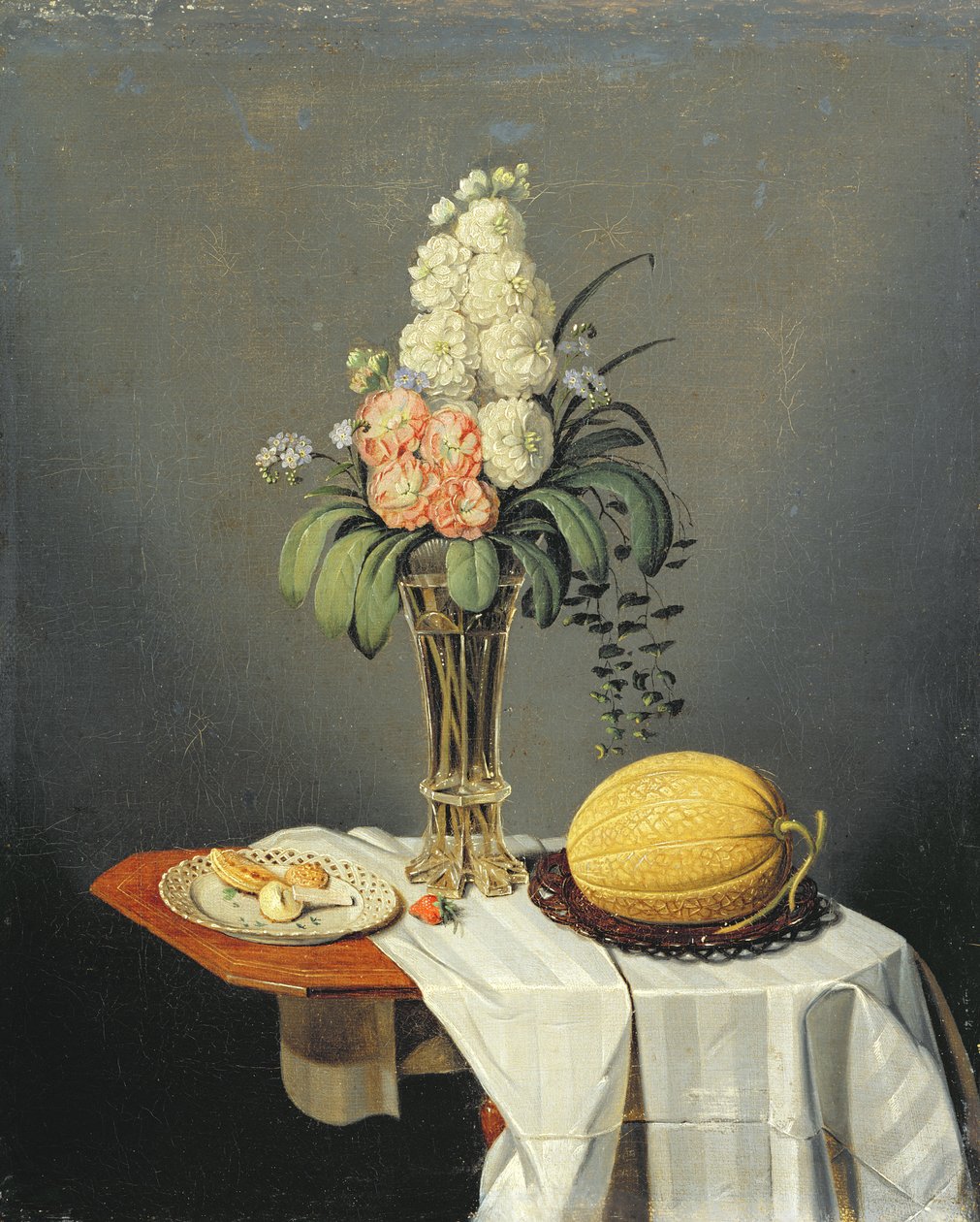 Martwa natura, 1843 autorstwa Valentin Wassner