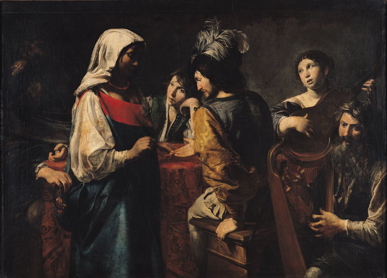 Wróżka autorstwa Valentin de Boulogne