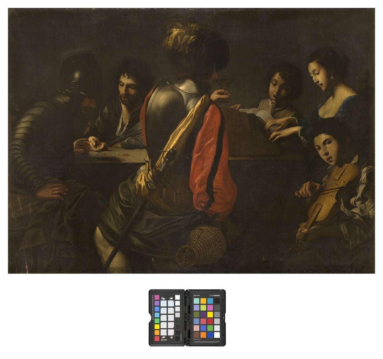 Nieznany obraz autorstwa Valentin de Boulogne