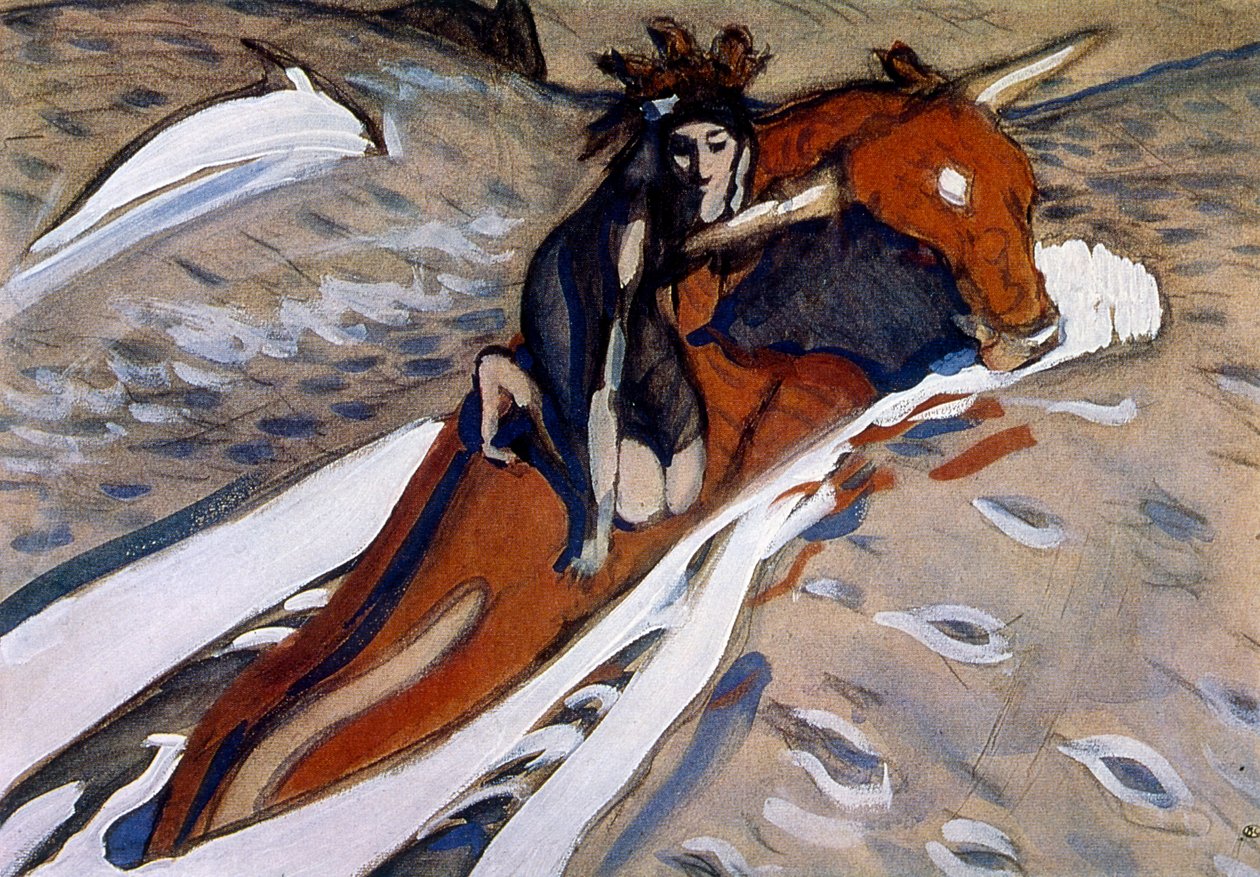 Porwanie Europy 1910 – Valentin Serov autorstwa Valentin Aleksandrovich Serov