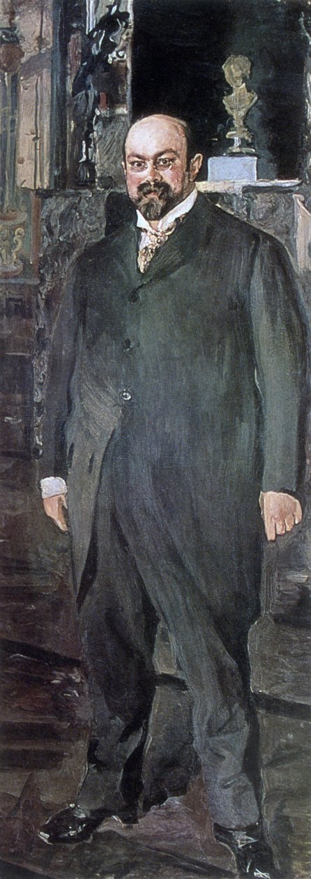 Michaił Abramowicz Morozow (1870-1903, rosyjski kolekcjoner i mecenas sztuki) autorstwa Valentin Aleksandrovich Serov