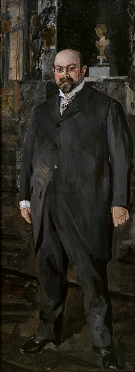 Portret Michaiła Abramowicza Morozowa autorstwa Valentin Aleksandrovich Serov
