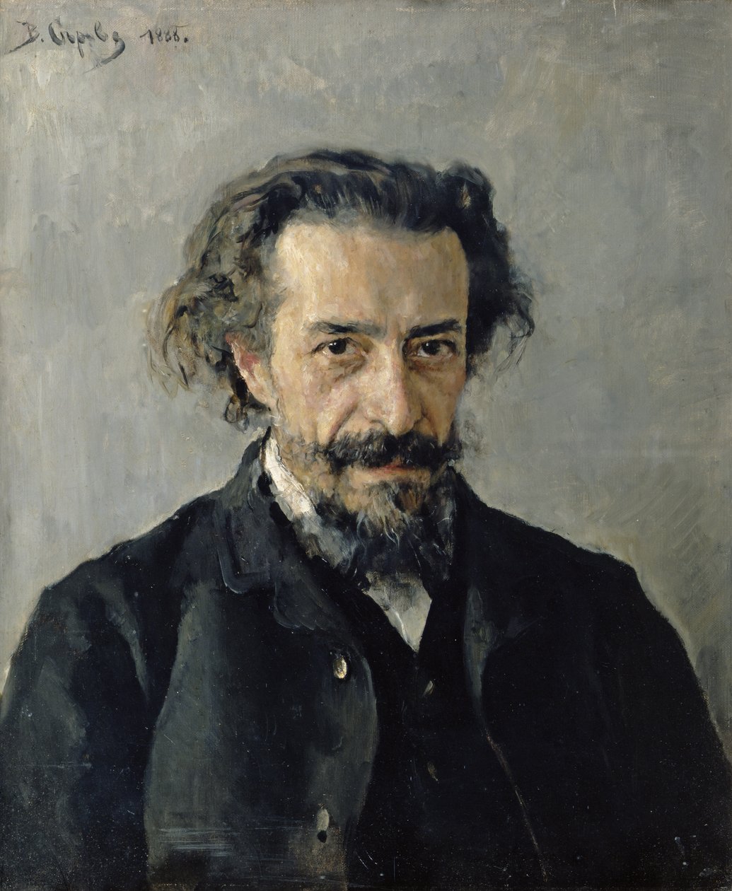 Portret Pawła Blaramberga (1841-1908) 1888 autorstwa Valentin Aleksandrovich Serov