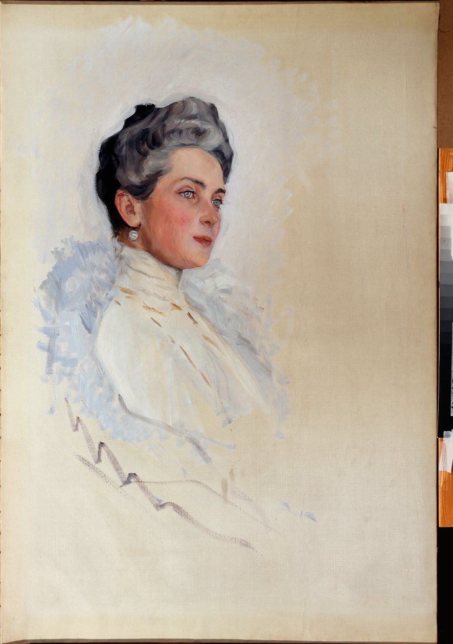Portret księżniczki Zenaide Youssoupoff autorstwa Valentin Aleksandrovich Serov