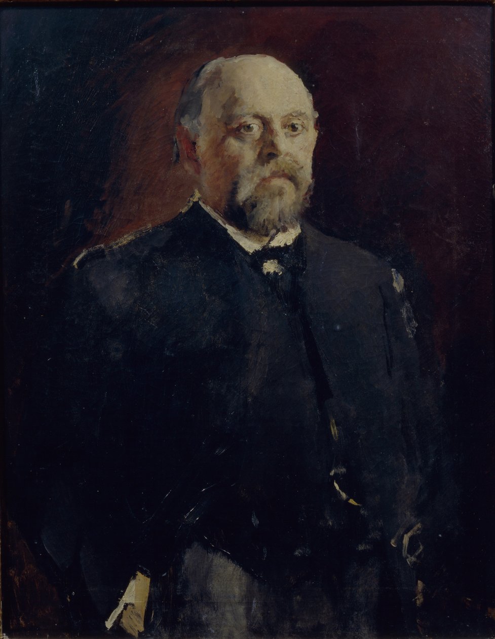 Portret Sawy Mamontowa 1841-1918, 1890 autorstwa Valentin Aleksandrovich Serov