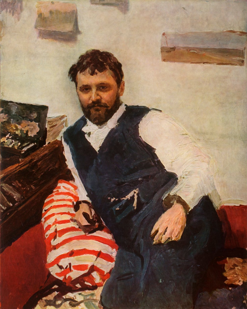 Portret malarza Konstantego Aleksandrejewicza Korowina, 1891, 1965. autorstwa Valentin Aleksandrovich Serov