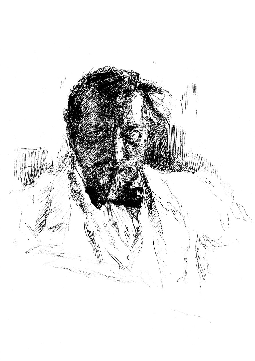 Autoportret, 1898. autorstwa Valentin Aleksandrovich Serov
