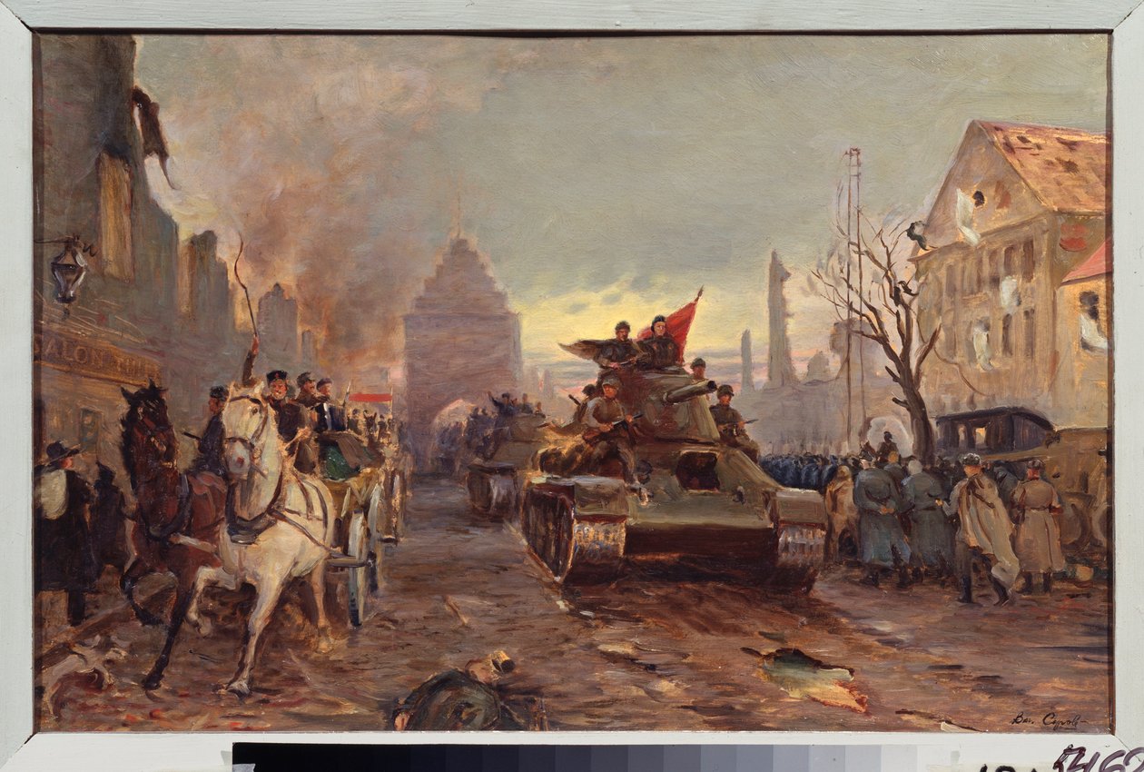 Zwycięstwo. Berlin. (Epizod II wojny światowej autorstwa Valentin Aleksandrovich Serov