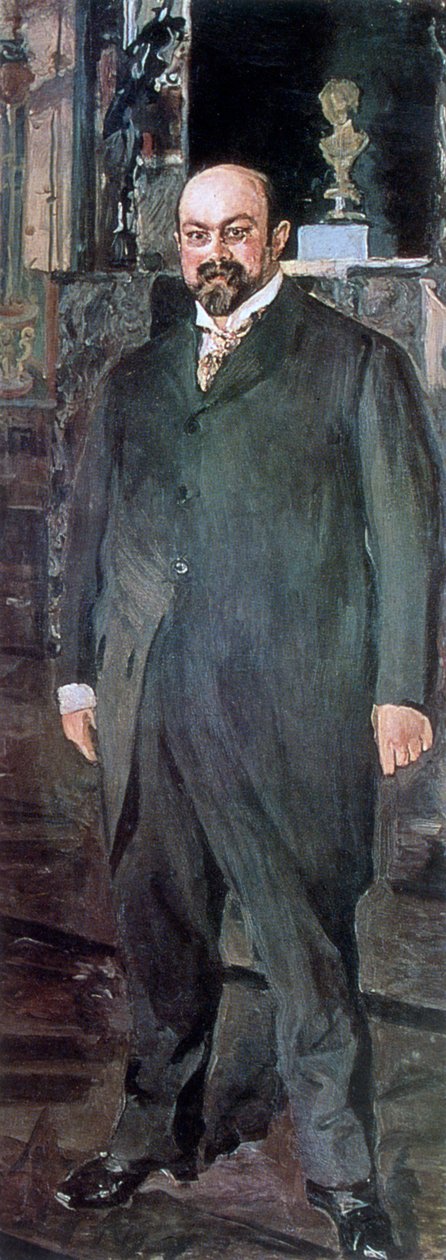 Portret Michaiła Abramowicza Morozowa, 1902 autorstwa Valentin Serov