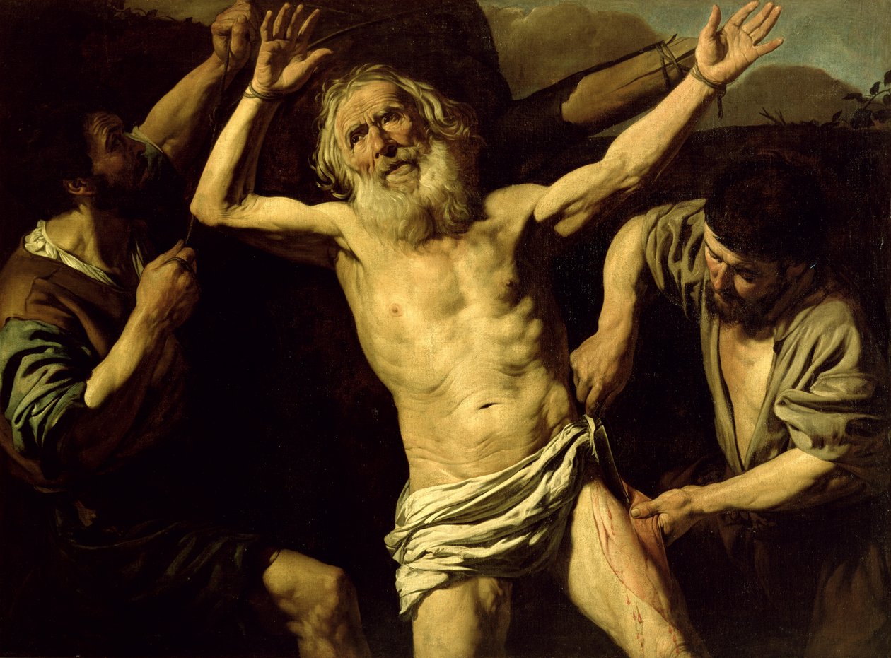 Męczeństwo św. Bartłomieja autorstwa Valentin de Boulogne