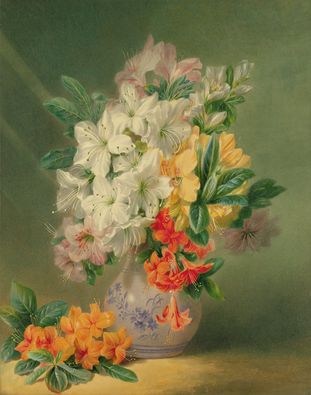 Azalie, XIX wiek autorstwa Valentine Bartholomew