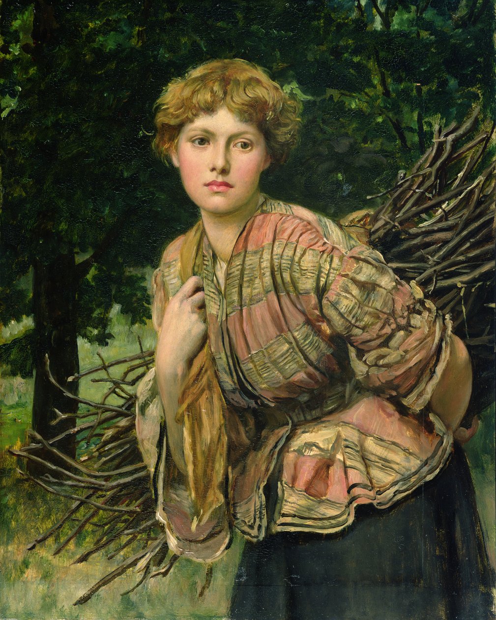 Córka leśniczego, 1875 autorstwa Valentine Cameron Prinsep