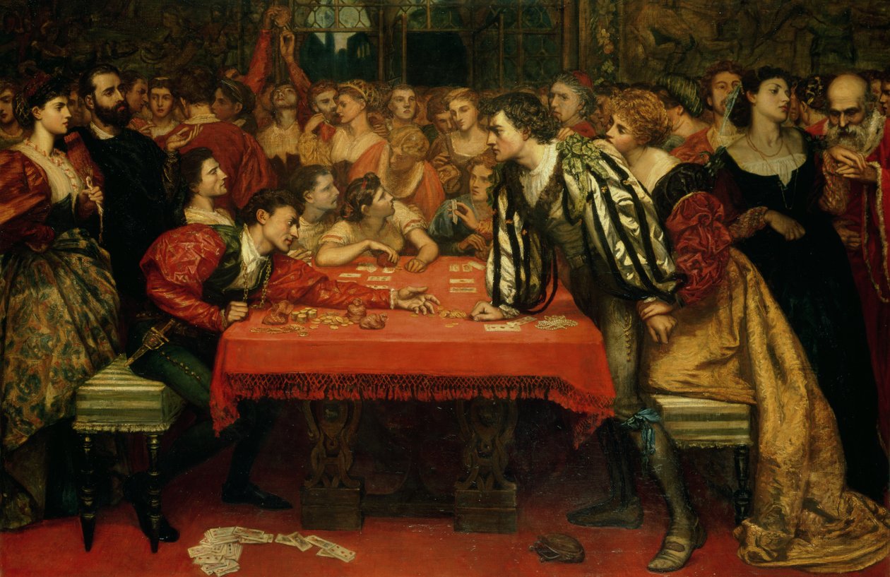 Wenecki dom gier w XVI wieku autorstwa Valentine Cameron Prinsep