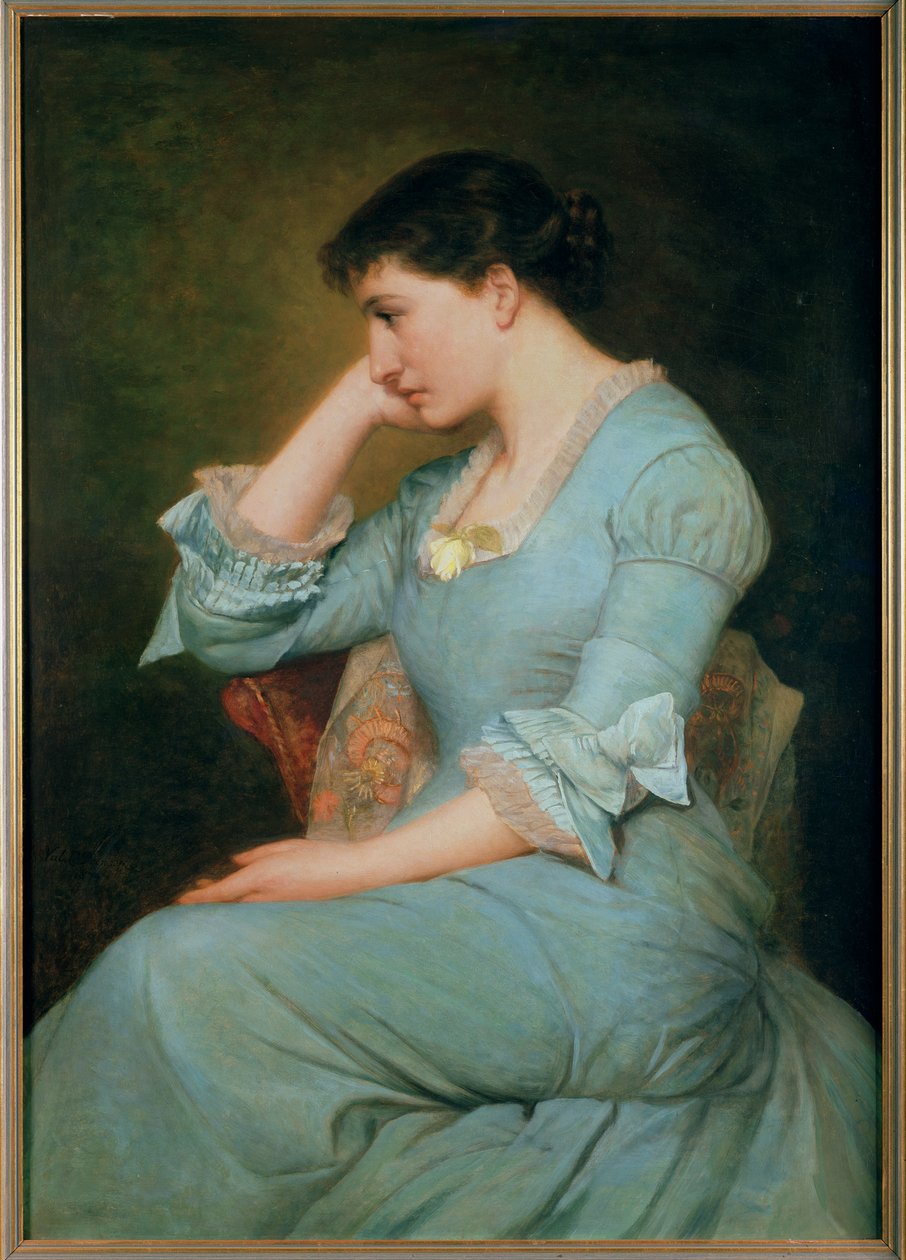 Portret Lillie Langtry, 1879 autorstwa Valentine Cameron Prinsep