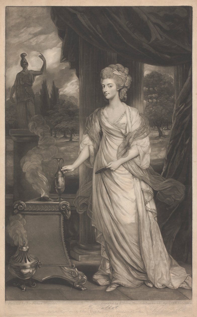 Lady Talbot autorstwa Valentine Green