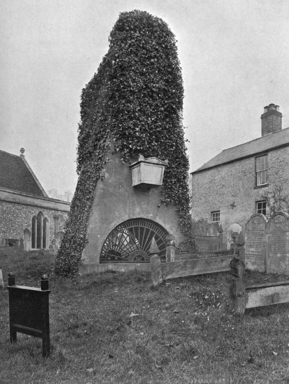 Grób nad ziemią, Pinner Churchyard, Londyn, 1924-1926 autorstwa Valentine and Sons Ltd