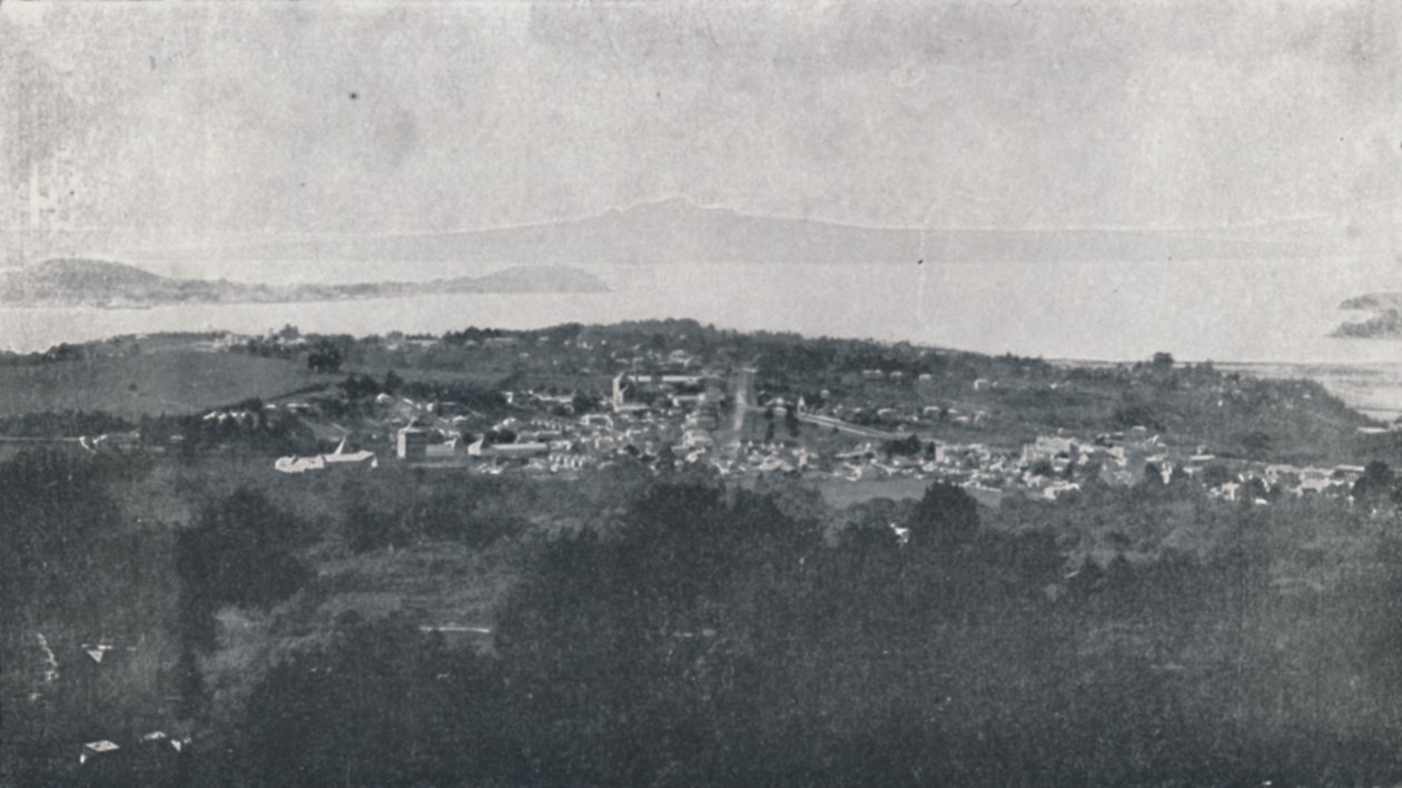 Auckland, 1923. autorstwa Valentine and Sons Ltd