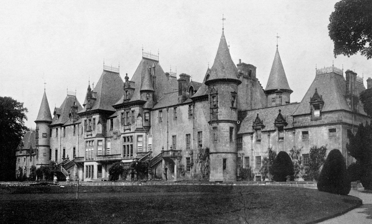 Callendar House, Falkirk, Szkocja, 1924-1926. autorstwa Valentine and Sons Ltd