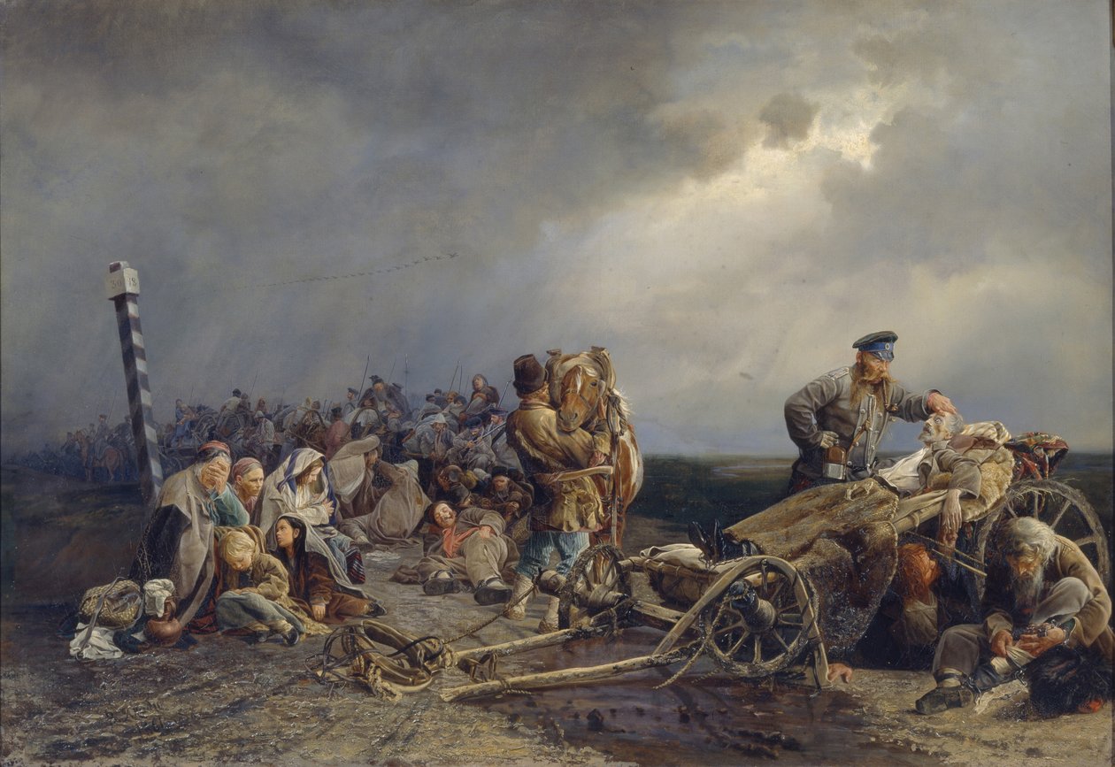 Holt Więźniów, 1861 autorstwa Valeri Ivanovich Jacobi