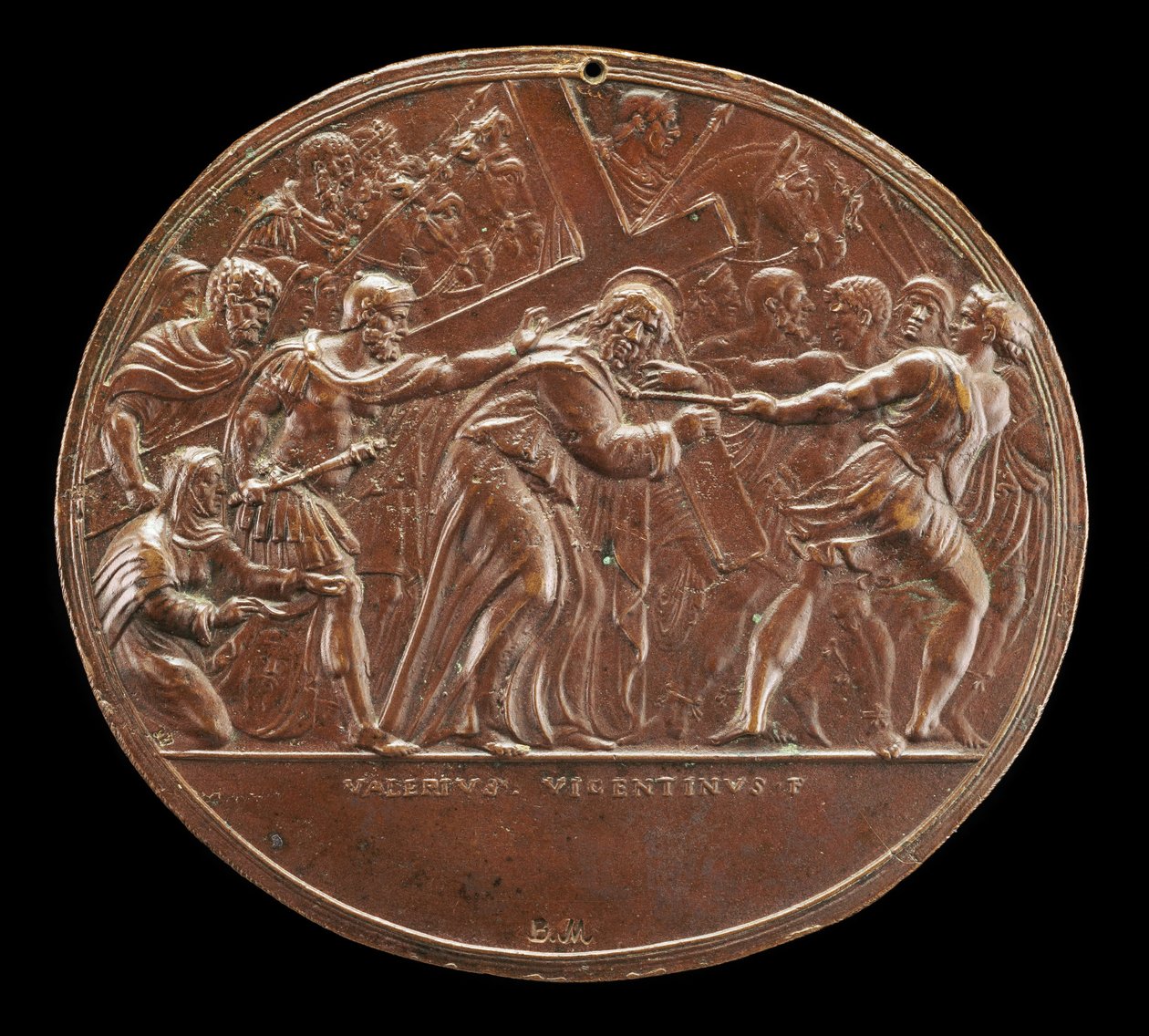 Chrystus niosący krzyż, 1525 lub później. autorstwa Valerio Belli