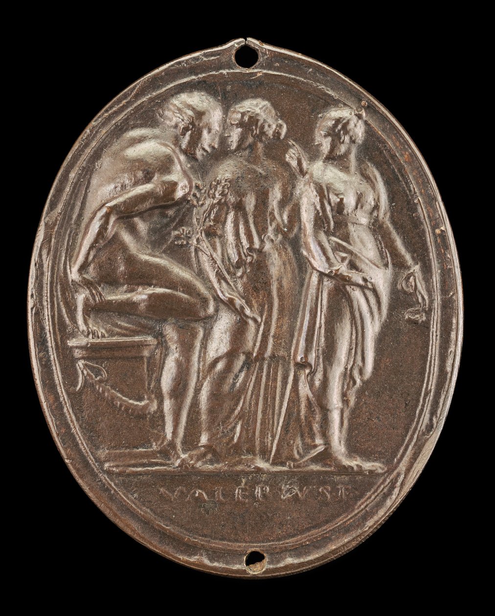 Orestes Uwolniony z Furii, prawdopodobnie 1520, przed 1540 rokiem. autorstwa Valerio Belli