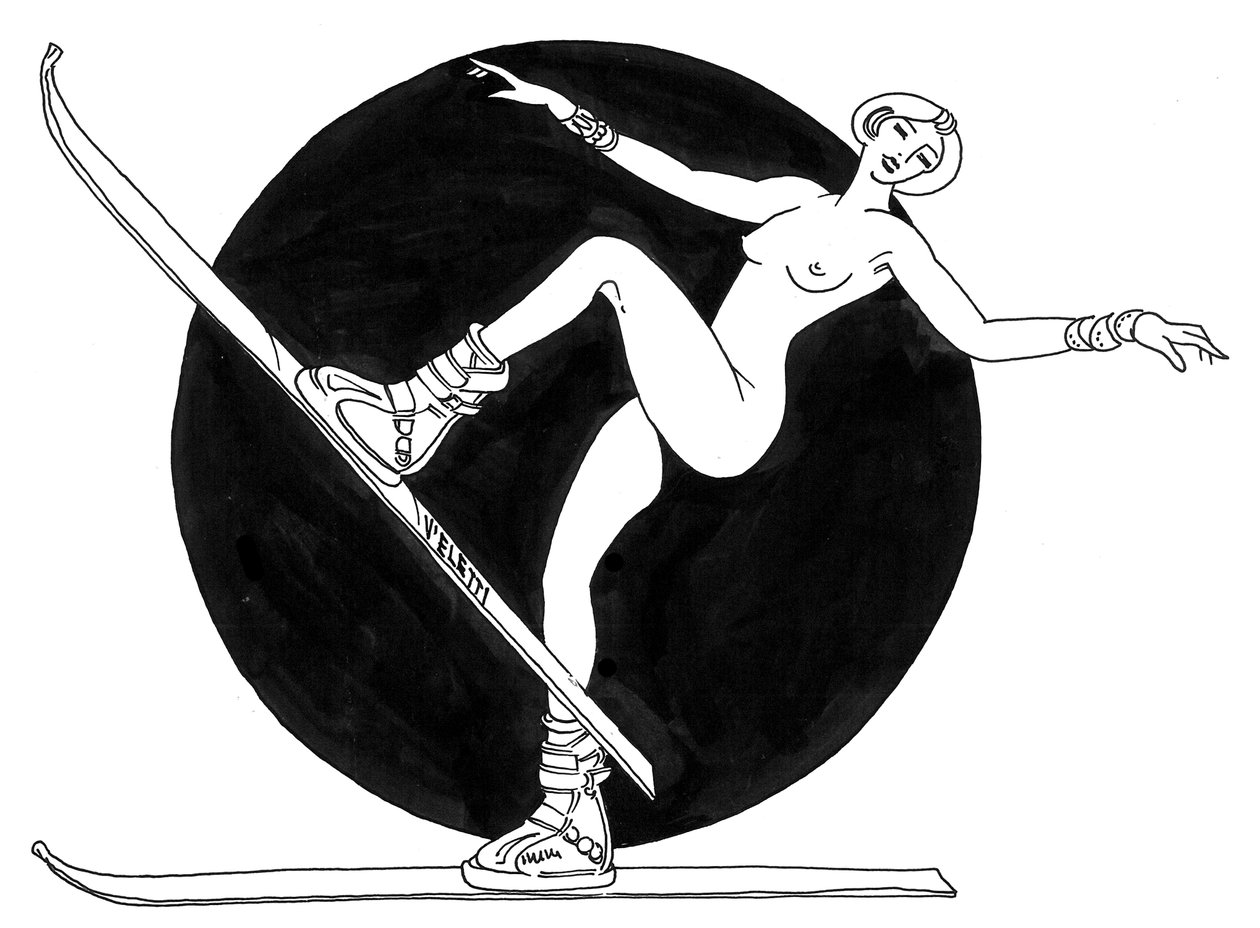 Sztuka jazdy na nartach autorstwa Valerio Eletti