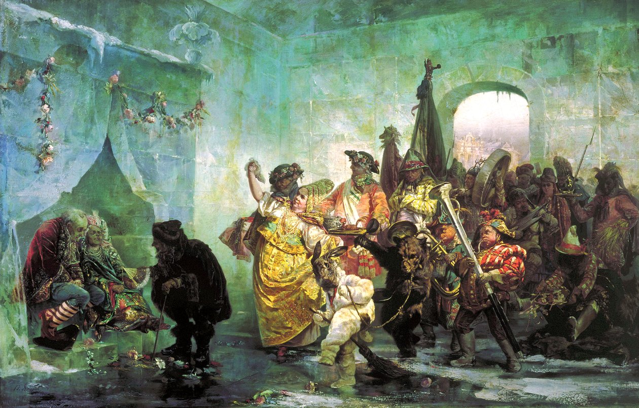 Lodowy Pałac”, 1878. autorstwa Valery Ivanovich Jacobi