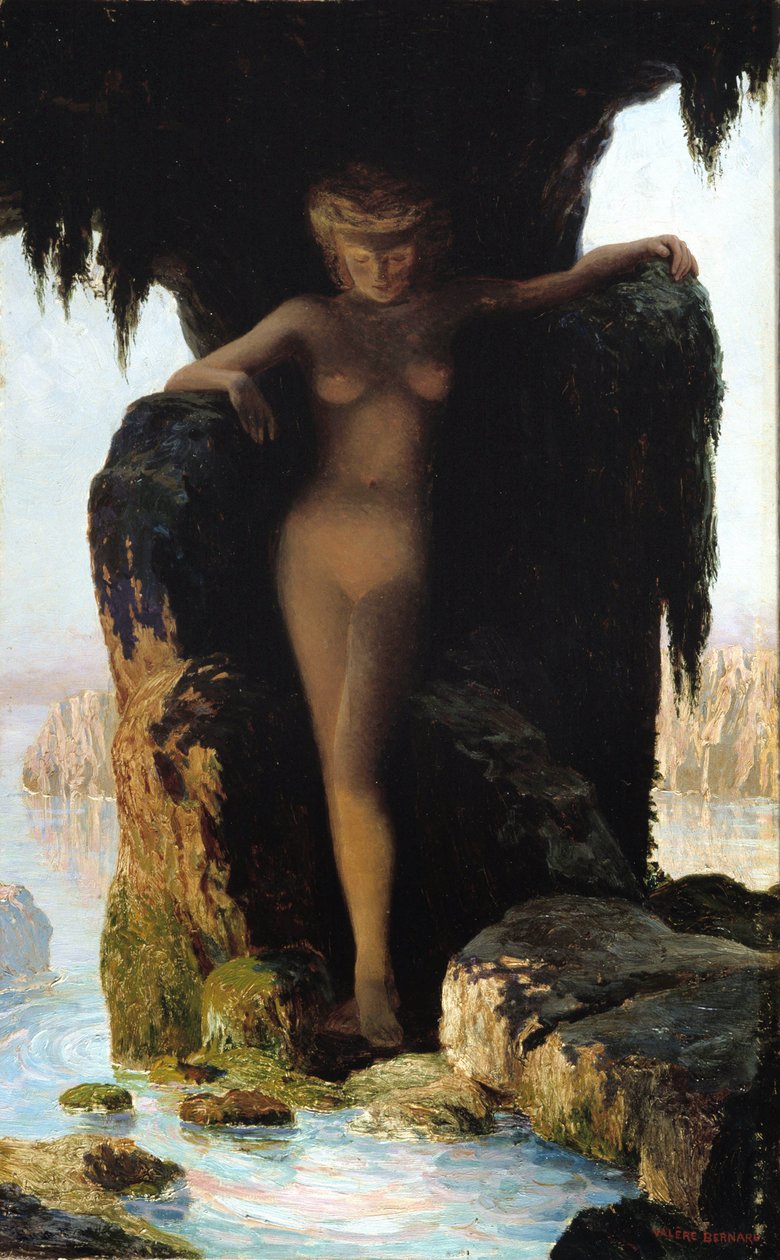 Źródło (olej na płótnie) autorstwa Valère Bernard