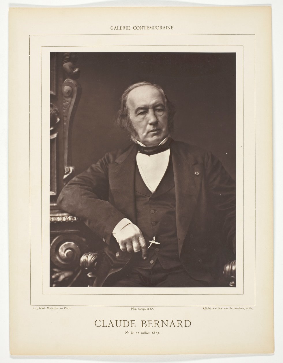 Claude Bernard autorstwa Valéry