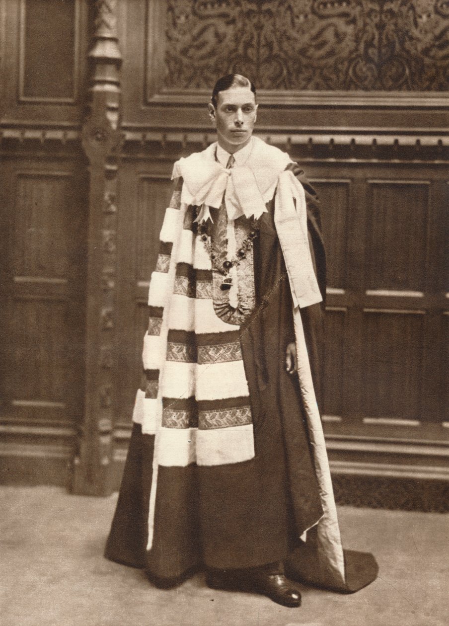 „Książę Yorku w szatach Izby Lordów”, 1920 autorstwa Vandyk