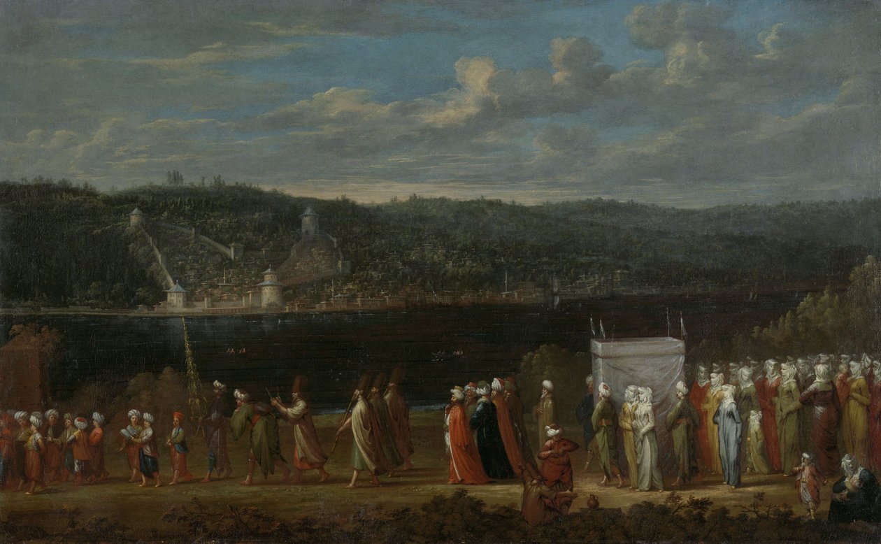 Ślub turecki, 1789 autorstwa Vanmour
