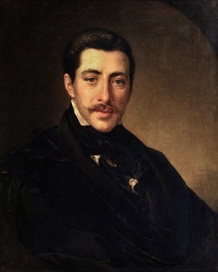Portret autora Aleksandra Suchowo-Kobylin (1817-1903) autorstwa Vasili Andreevich Tropinin