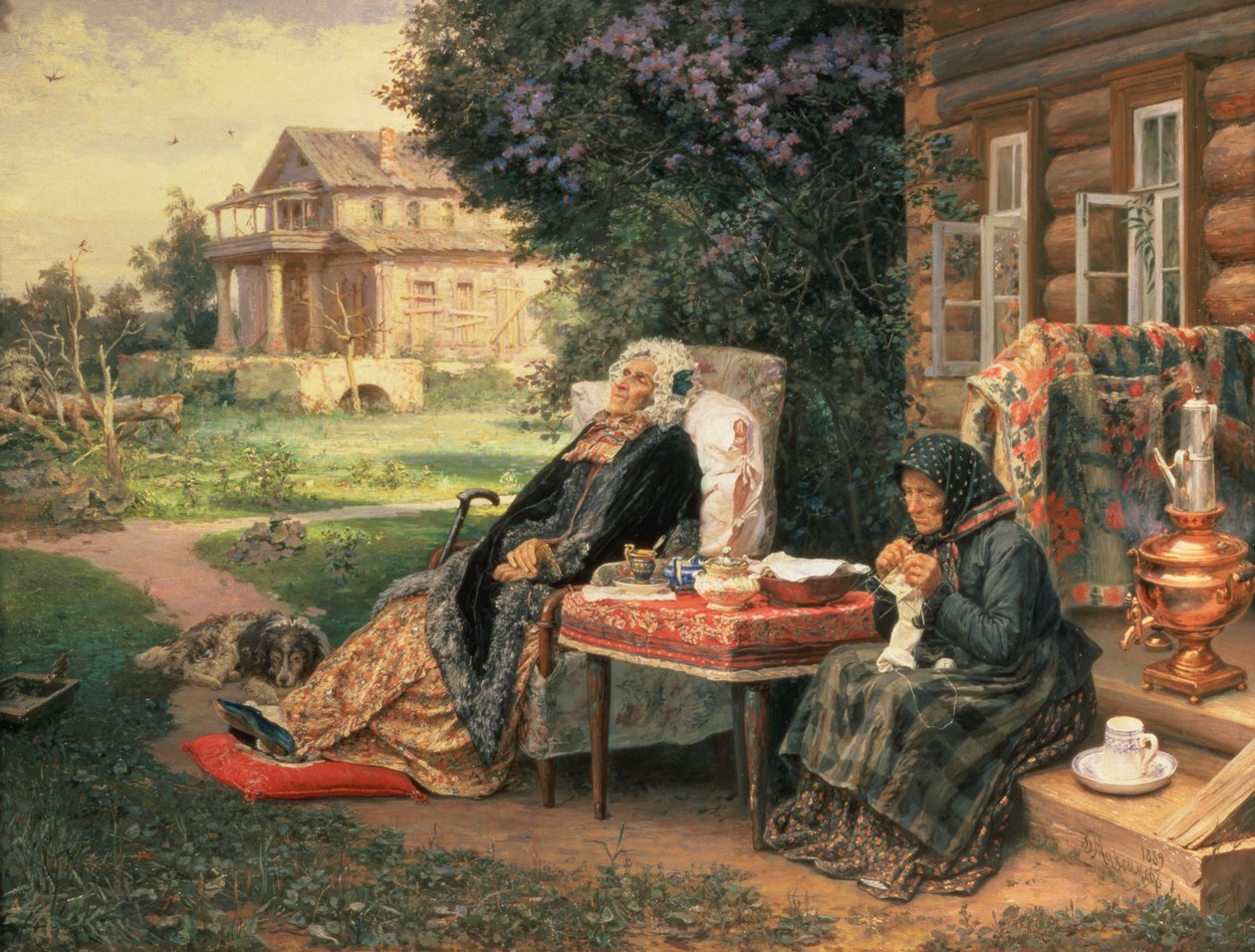 Wszystko w przeszłości, 1889 autorstwa Vasili Maksimovich Maksimov