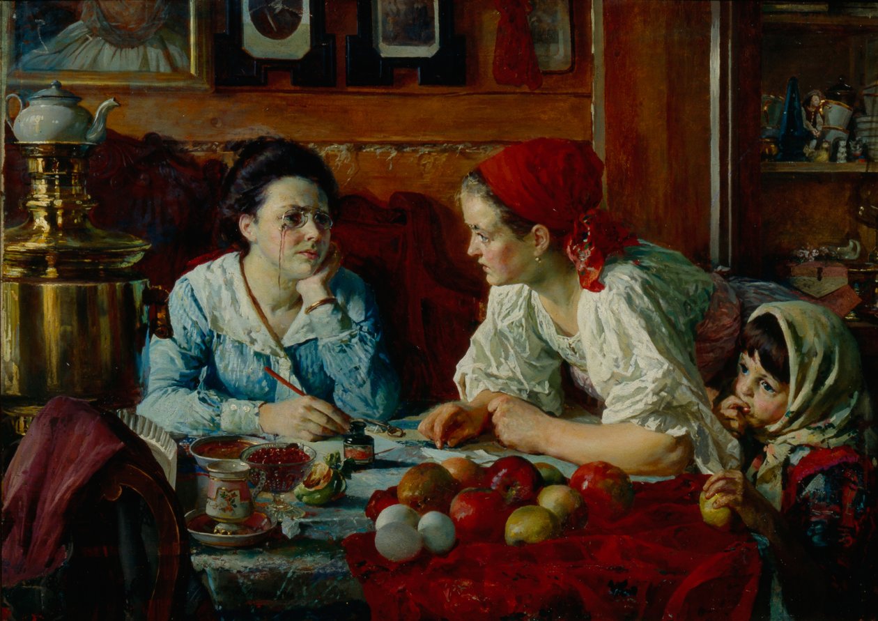 List do Petersburga, 1902 autorstwa Vasili Andreyevich Golynsky