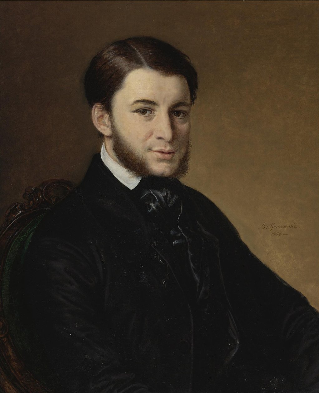 Portret Leonida Matwiejewicza Muromcewa 1825-1899 autorstwa Vasili Andreevich Tropinin