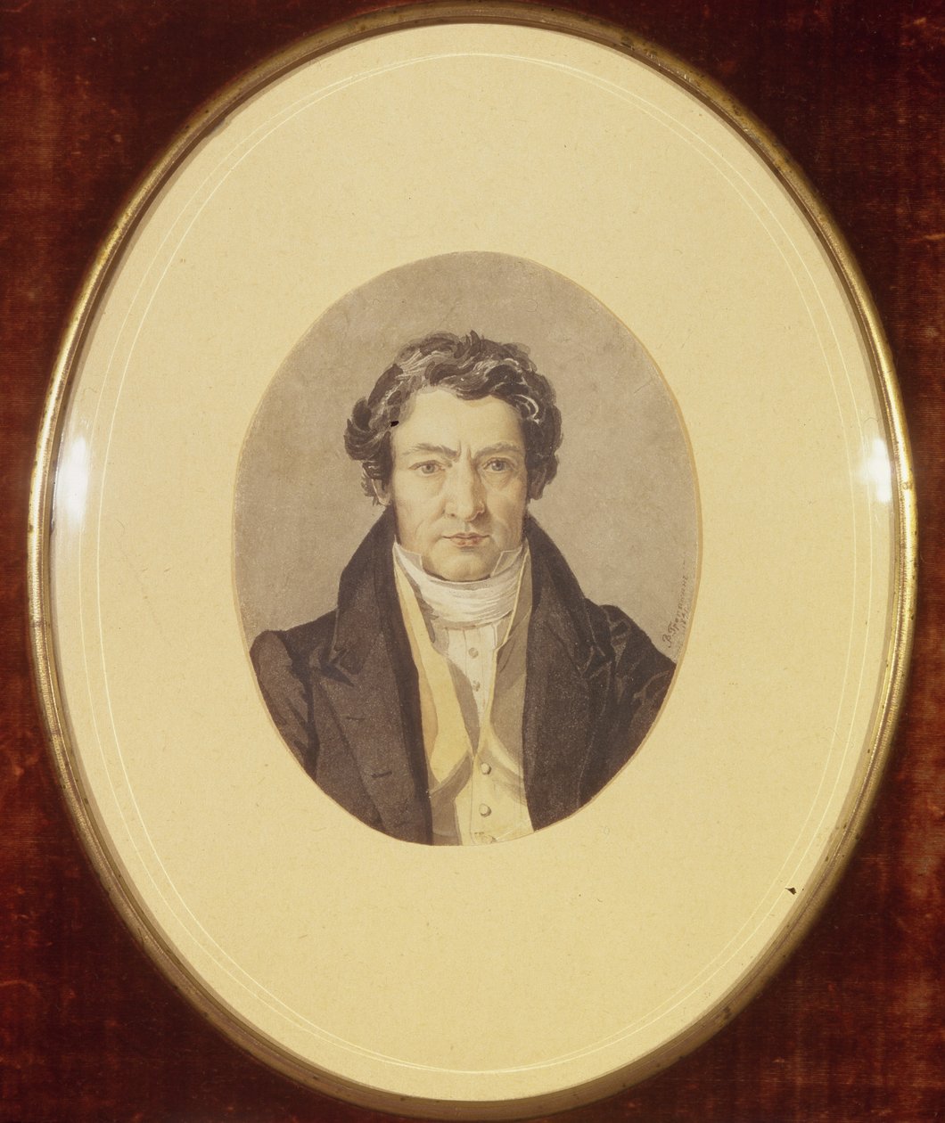 Portret aktora Pawła Mochalowa 1800-1848, 1841 autorstwa Vasili Andreevich Tropinin