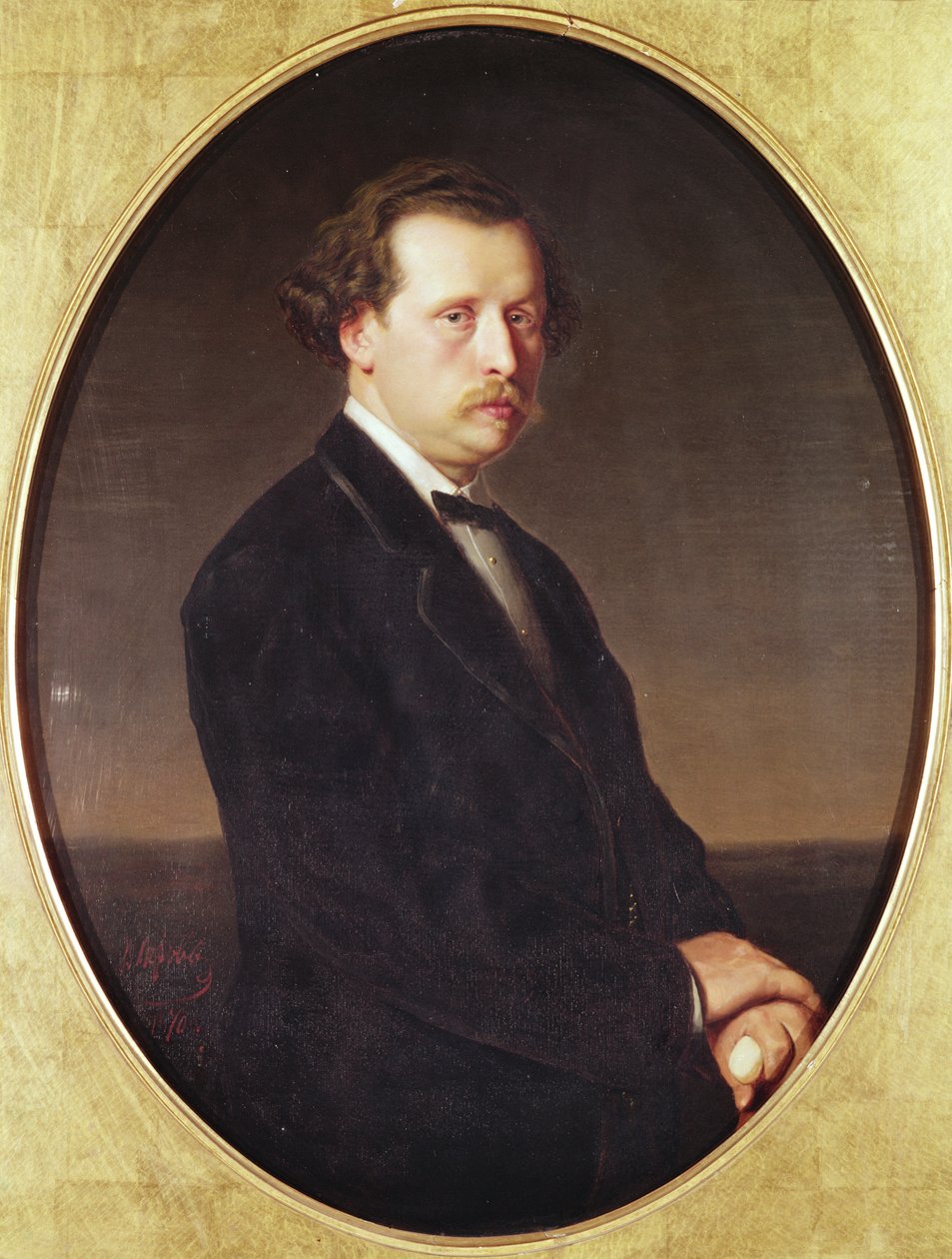 Portret N.G. Rubinstein autorstwa Vasili Grigorevich Perov