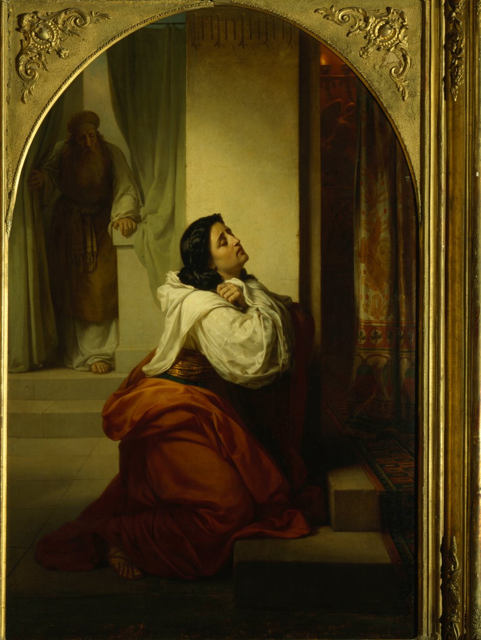 Modlitwa Hanny, Matki Proroka Samuela, 1864 r. autorstwa Vasili Petrovich Vereshchagin