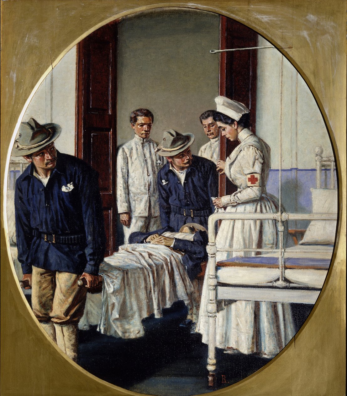W szpitalu wojskowym, 1901 autorstwa Vasili Vasilievich Vereshchagin