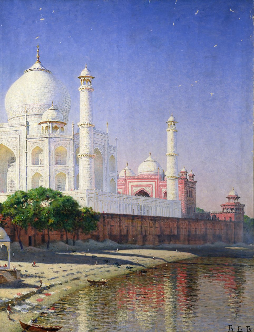Taj Mahal (olej na płótnie) autorstwa Vasili Vasilievich Vereshchagin
