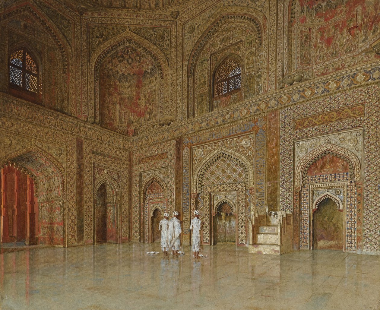 Meczet w Fatehpur Sikri autorstwa Vasili Vasilievich Vereshchagin